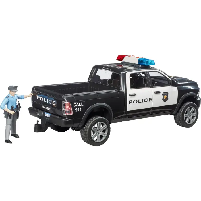 BRUDER RAM 2500 Police Pickup with Police 02505