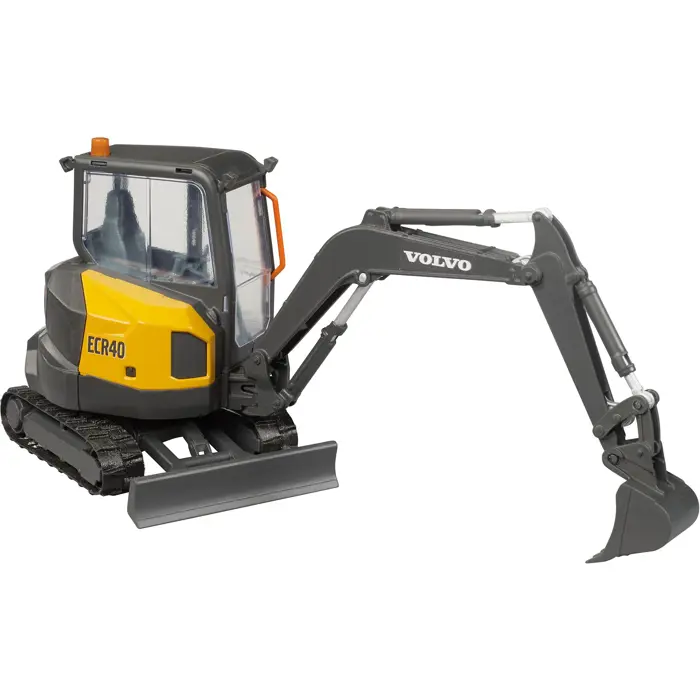 Bruder Volvo ECR40 compact excavator, model vehicle