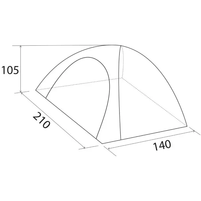 BRUNNER Automatic tent for 2 people STRATO 2 AUTOMATIC 0102978N Best Seller