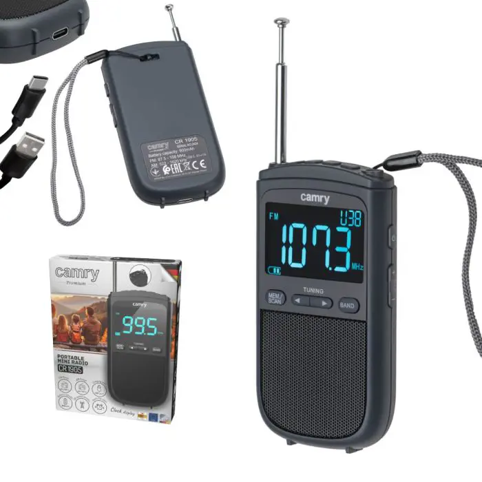 Camry Portable Mini Radio