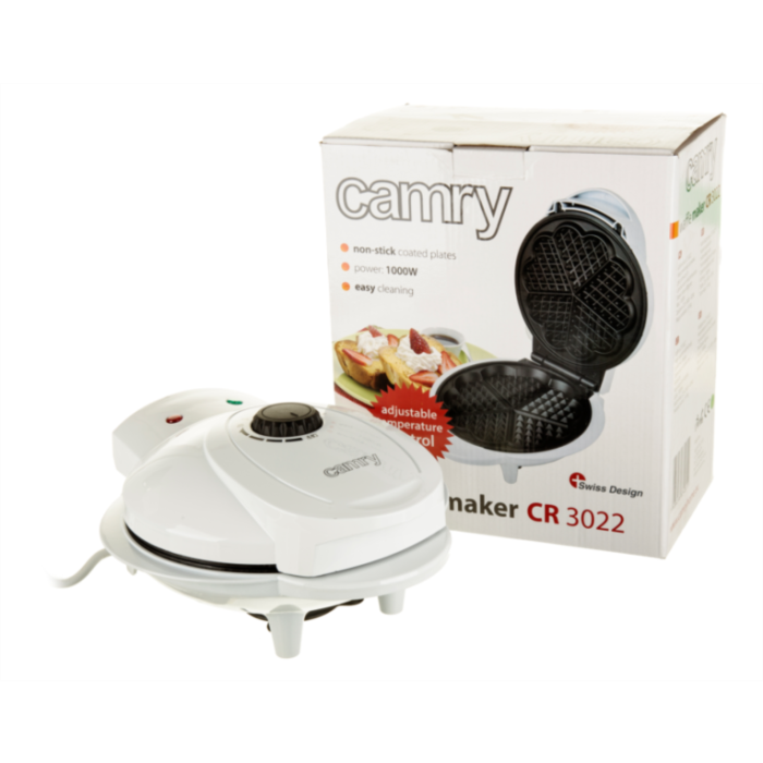 Camry waffle maker 1000 W white