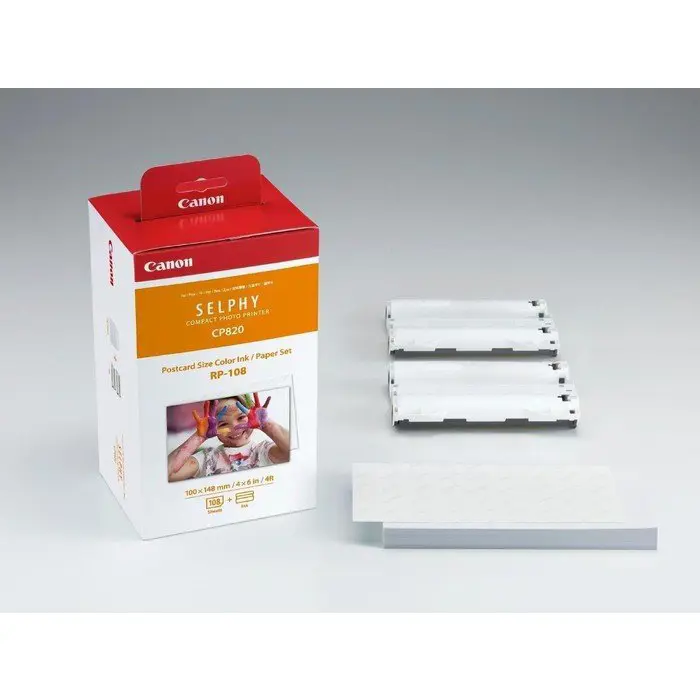 Canon photo paper RP-108 + ribbon