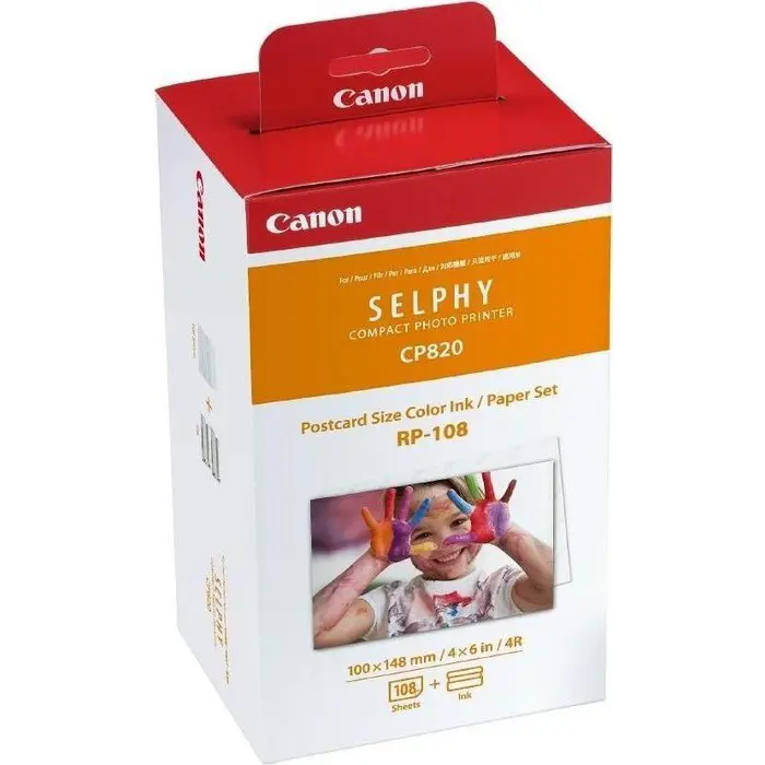 Canon photo paper RP-108 + ribbon