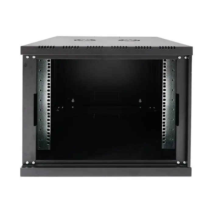 Canovate 12U 600x560x631 SINGLE zidni ormar s bočnim stranama koje se mogu otvoriti izvana, crni
