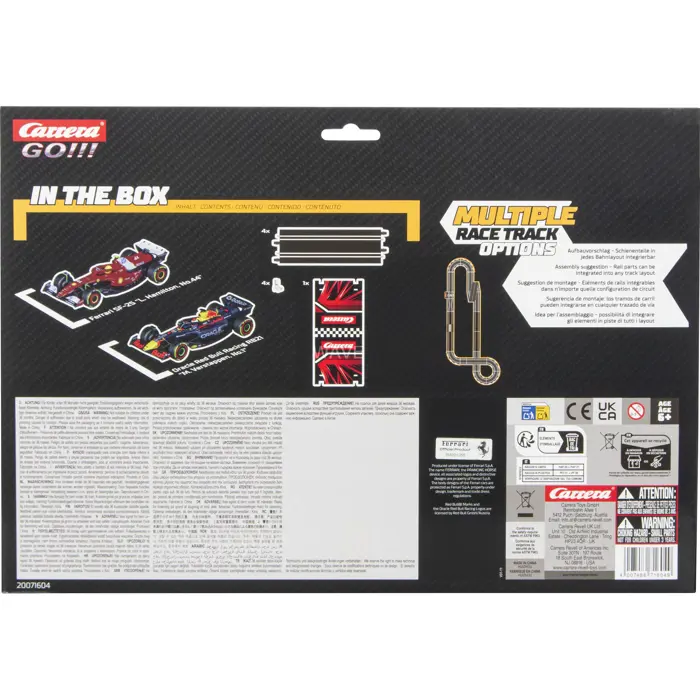 Carrera GO!!! Extension Pack - Formula Racer, Racetrack