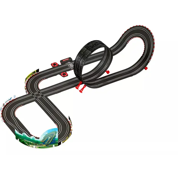 Carrera GO!!! Mario Kart 8 - Mach 8, Racetrack (With Mario Kart Decorations)