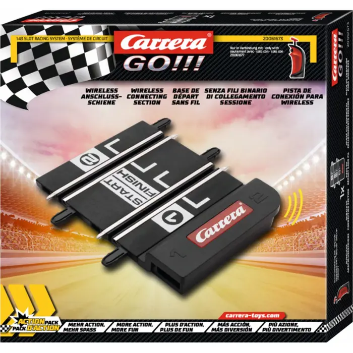 Carrera GO!!! Wireless connection rail