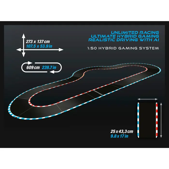 Carrera HYBRID - Devil Drivers, race track (1:50)