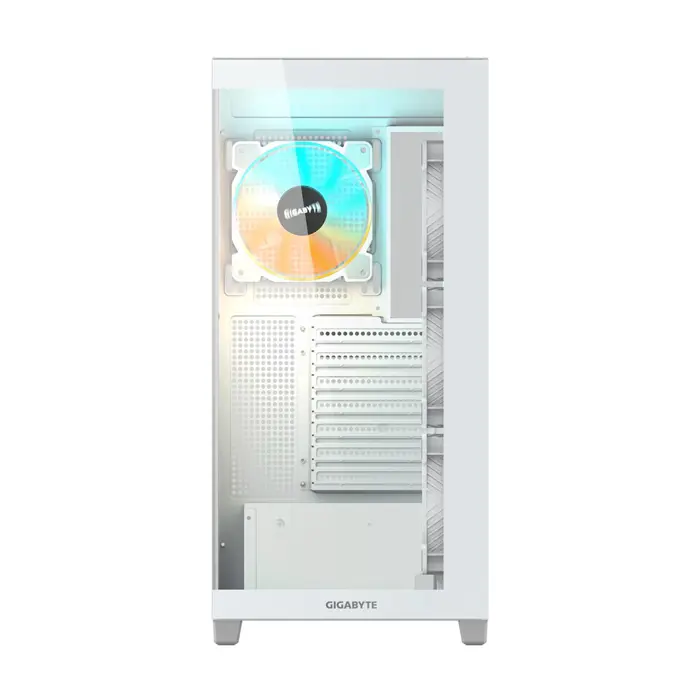CASE MIDITOWER ATX W/O PSU/GB-C500PI ST WHITE GIGABYTE
