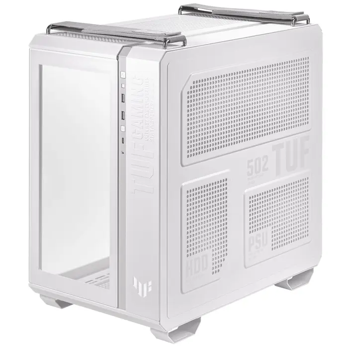 CASE MIDITOWER ATX W/O PSU/WH TUF GAM GT502 PLUS/TG ASUS