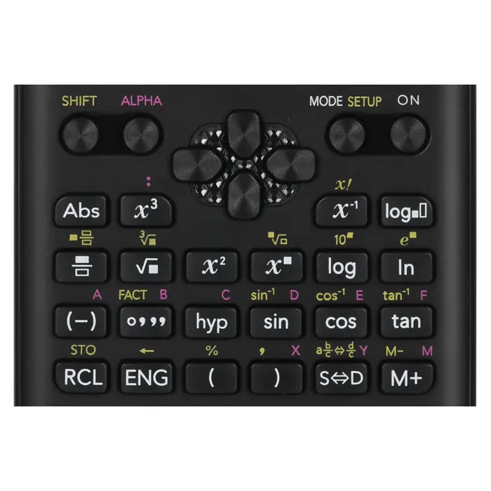 CASIO FX-82ESPLUS-2 CALCULATOR SCIENTIFIC, 252 FUNCTIONS, 77X162MM, BLACK, BOX