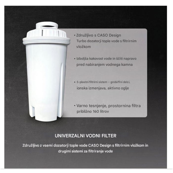 CASO Replacement filter (set of 3)