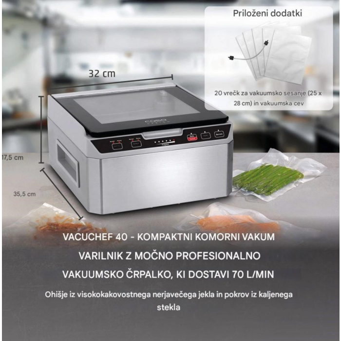 CASO VacuChef 40