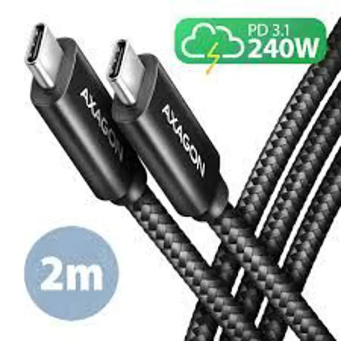 CC USB CM 2.0 <> USB CM, 2,0 m, Crna, HQ, BUCM2-CM20AB