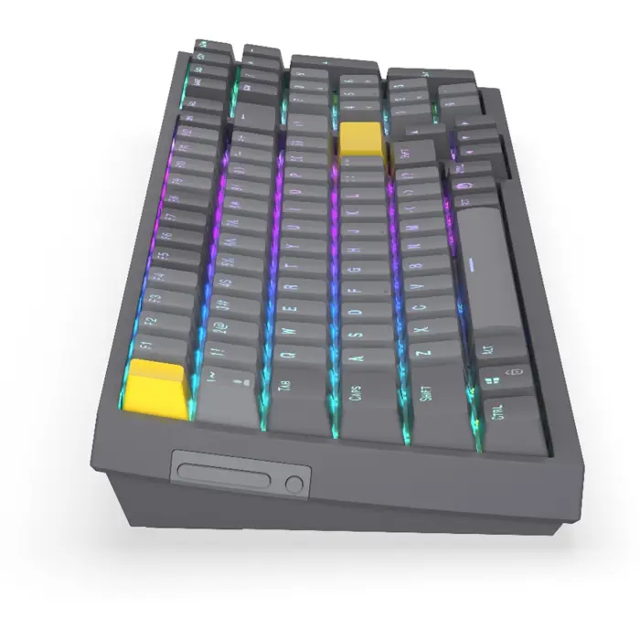 Celeris 1800 (gray, US layout, ENDORFY Yellow by Gateron)