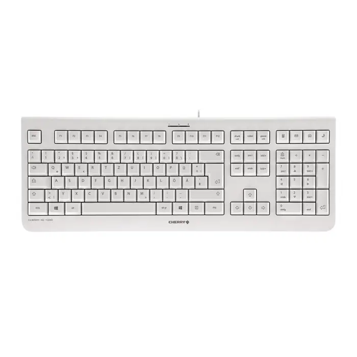Cherry KC 1000 white USB - for office - DE