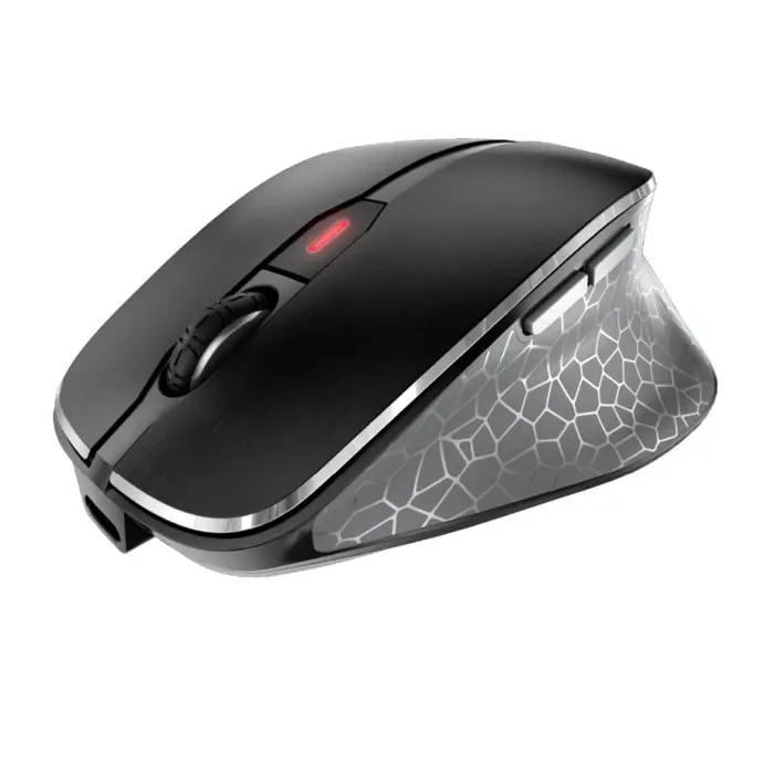 Cherry MW 8C Ergo bežični/BT optički miš, AES-128, USB, crni