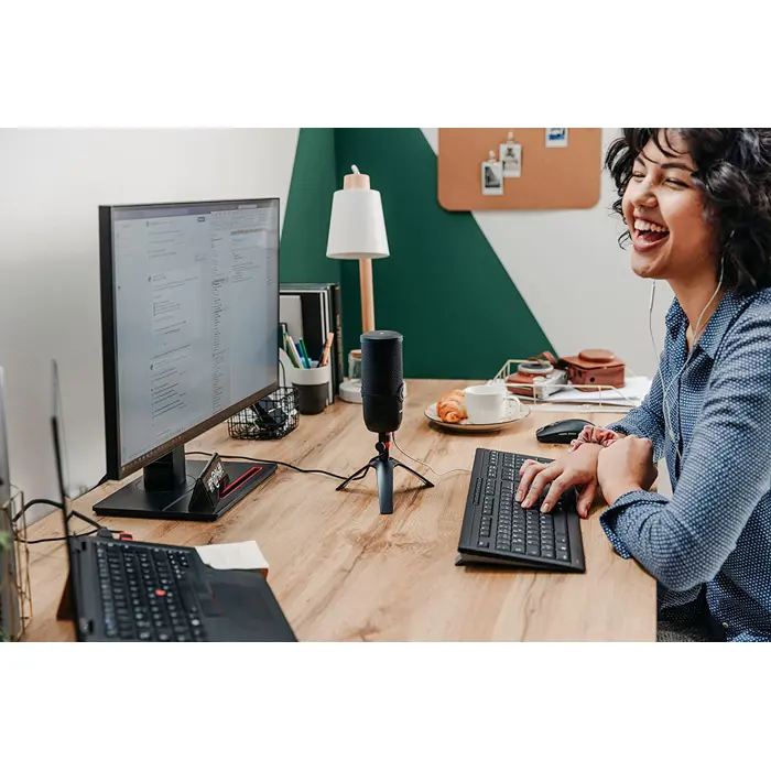 CHERRY UM 3.0, microphone (black, USB-A, USB-C)