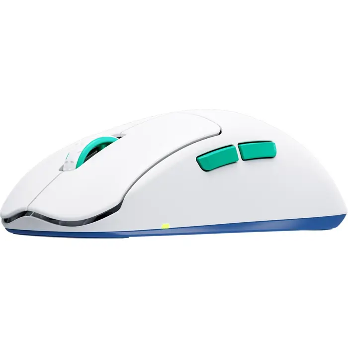 CHERRY XTRFY M68 Wireless, gaming mouse white/turquoise