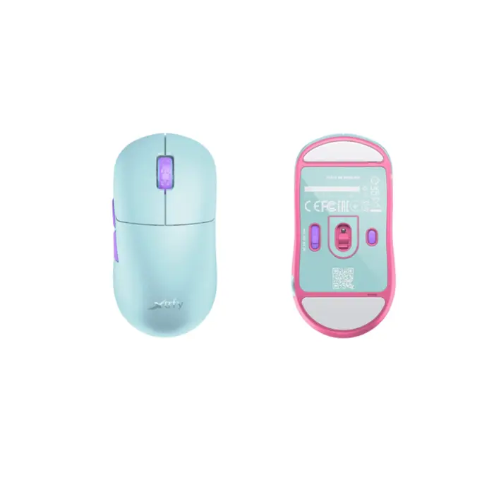 Cherry XTRFY M8 bežični igraći miš, 21000 cpi, USB, frosty mint