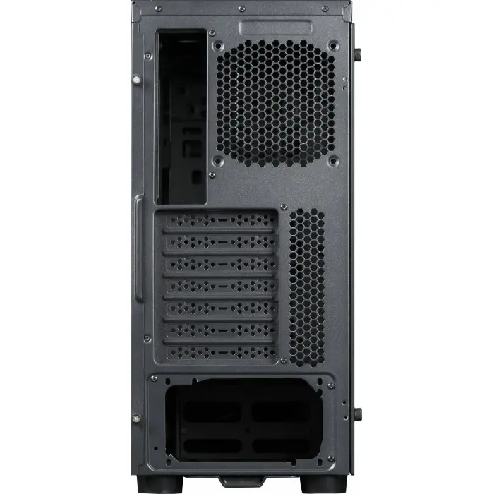 Chieftec AL-02B-TG-OP Hawk, tower case (black, side part made of tempered glass)