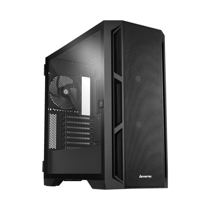 Chieftec APEX AIR USB3.2 Gen2 ATX case, black
