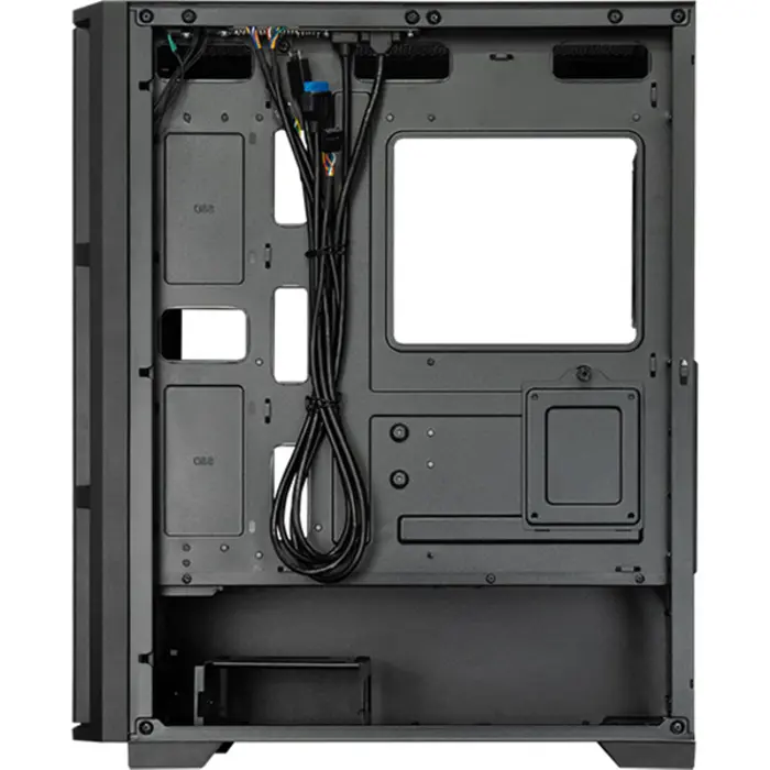 Chieftec AS-02B-TG-OP, tower case black, tempered glass