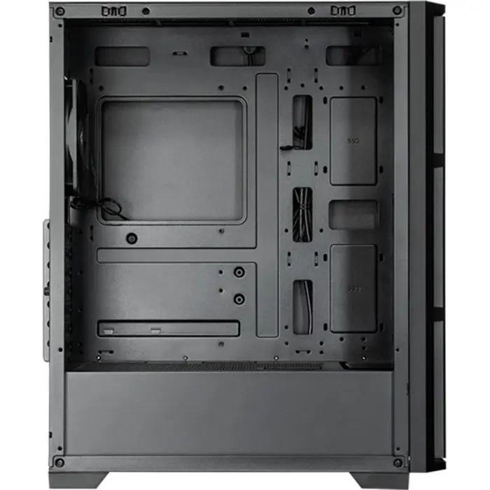 Chieftec AS-02B-TG-OP, tower case black, tempered glass