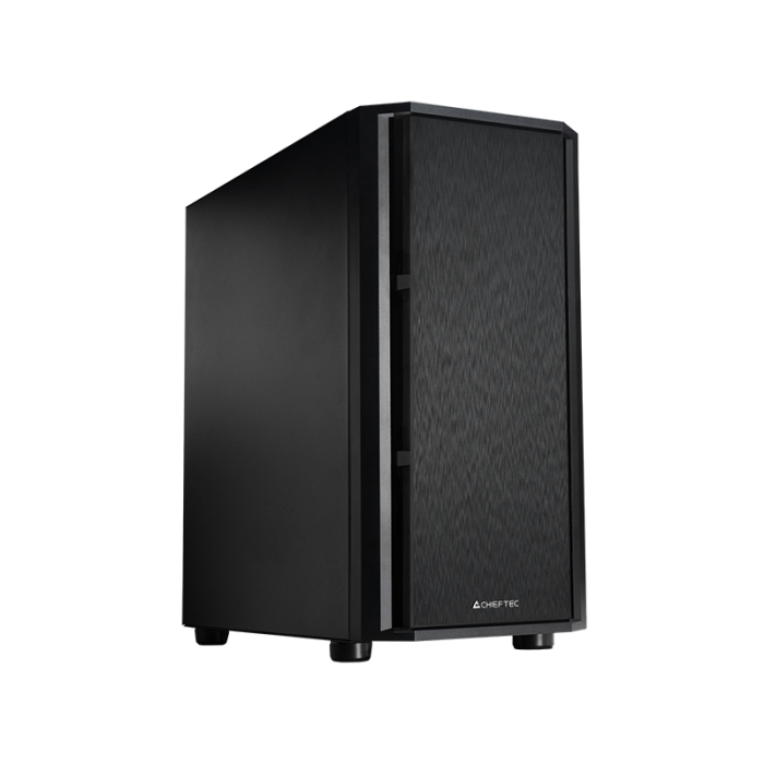 Chieftec AZ-01B-OP USB Type C mATX case, black