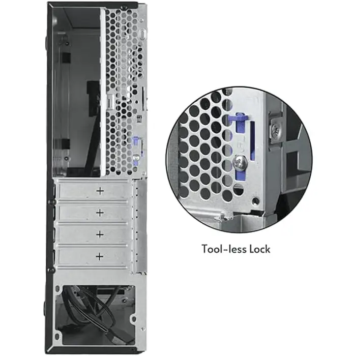 Chieftec BE-10B-300 300W, tower case (black, incl. 300 watt power supply)