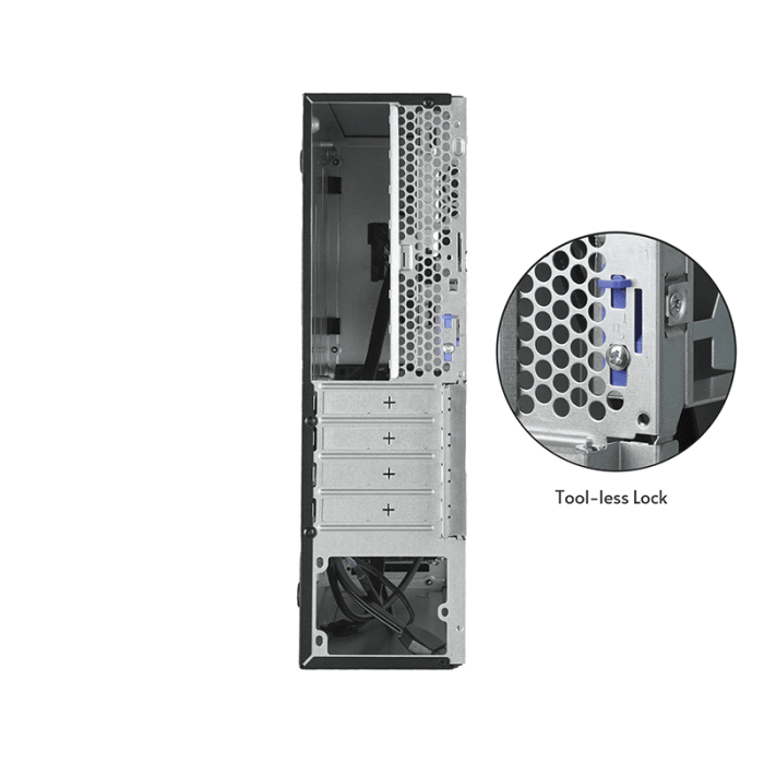 Chieftec BE-10B-300 USB3 mATX case, black