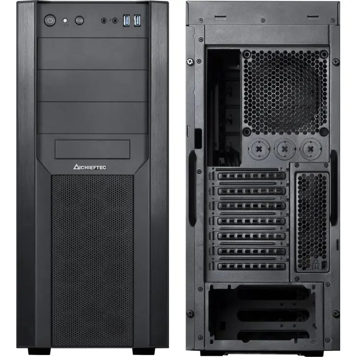 Chieftec CW-01B-OP, tower case (black)