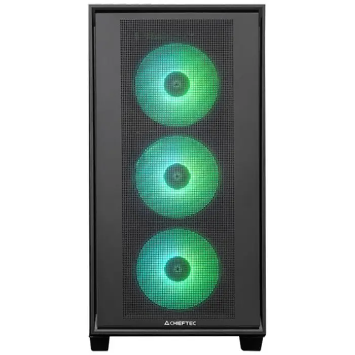 Chieftec Hunter 3 GS-03B-OP (black, tempered glass)