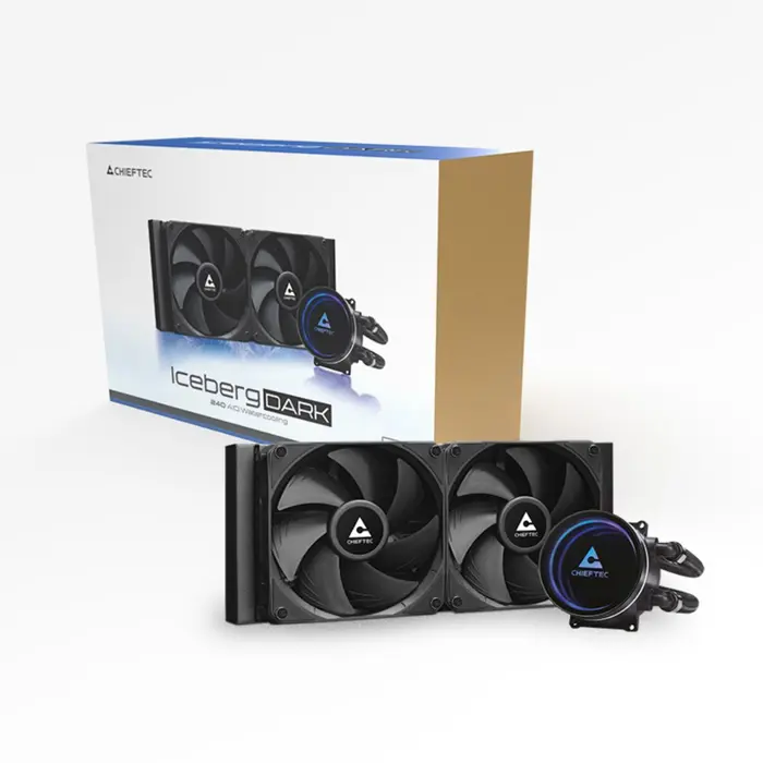 Chieftec ICEBERG 240 DARK, water cooling (black)