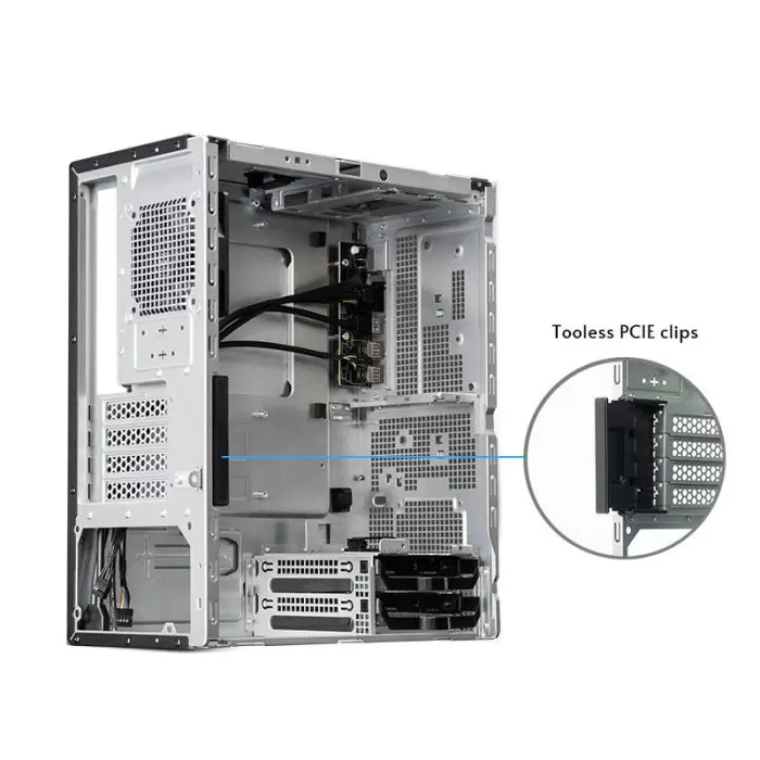 Chieftec UNI USB3.2 Gen1 mATX ohišje, crno