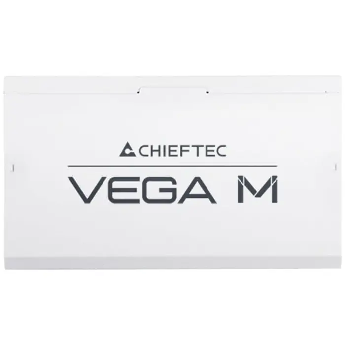 Chieftec Vega M 1000W White, PC power supply white, 1x 12 pin high power GPU, 4x PCIe, cable management, 1000 watts