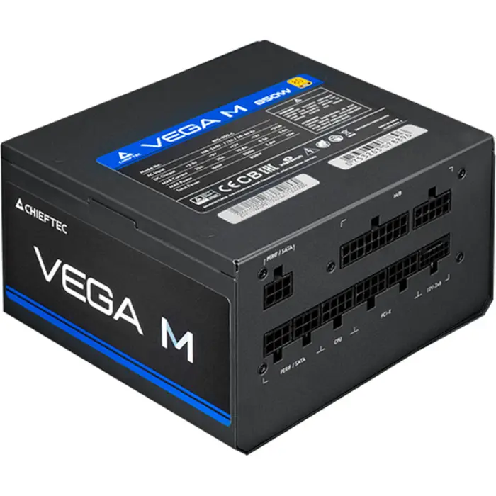Chieftec VEGA M PPG-850-C (1x 12 pin high power GPU, 4x PCIe, 850 watts)