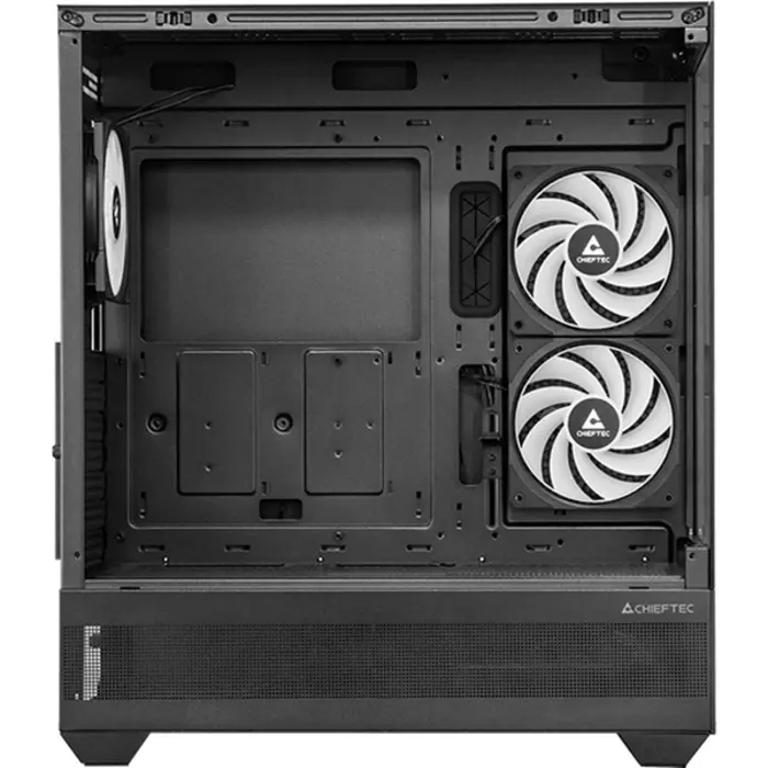 Chieftec VISTA GT-01B-OP, tower case black, tempered glass x 2