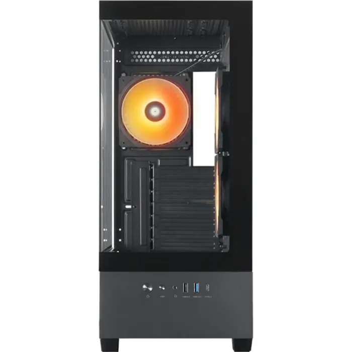 Chieftec VISTA GT-01B-OP, tower case black, tempered glass x 2