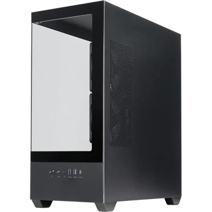 Chieftec VISTA GT-01B-OP, tower case black, tempered glass x 2