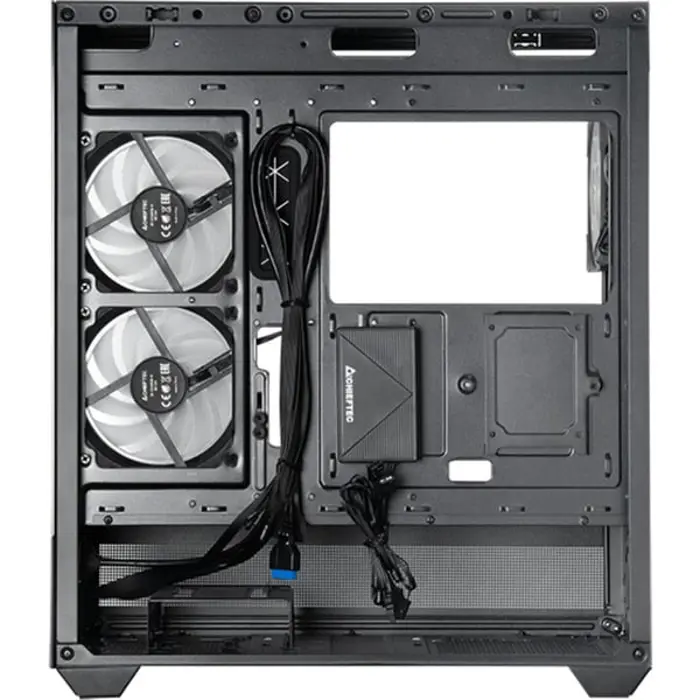 Chieftec VISTA GT-01B-OP, tower case black, tempered glass x 2
