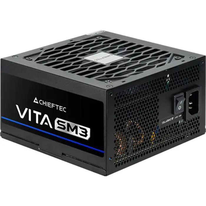 Chieftec VITA SM3 650W (black, 1x 12-pin high power GPU, 2x PCIe, cable management, 650 watts)