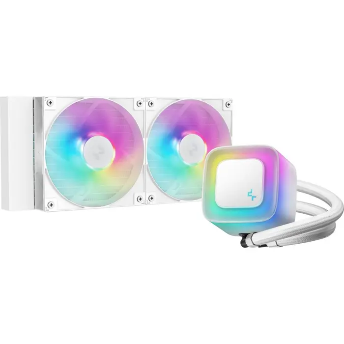Chłodzenie wodne DeepCool LE240 WH V2