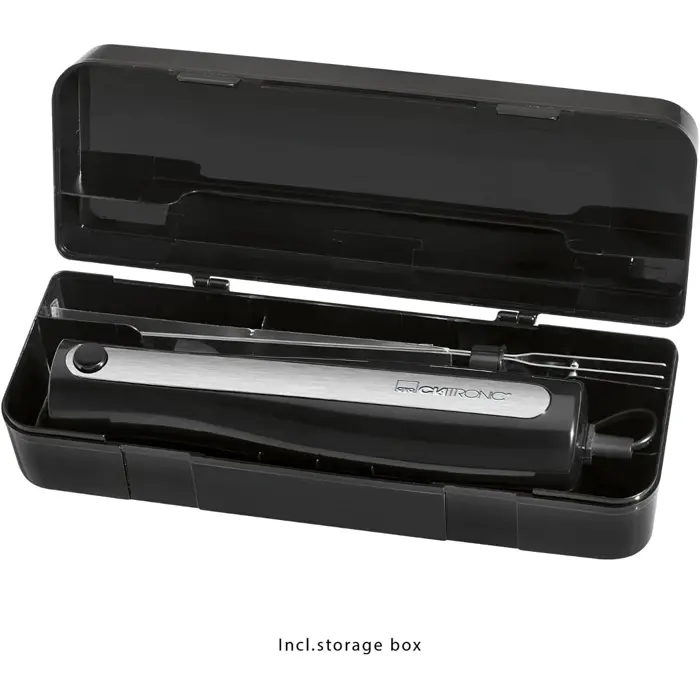 Clatronic EM 3702, electric knife (black/stainless steel)