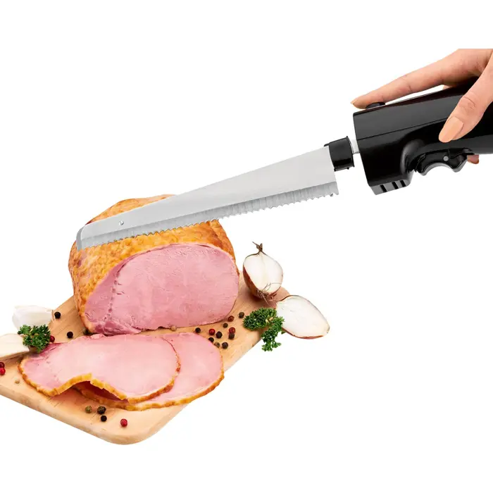Clatronic EM 3702, electric knife (black/stainless steel)