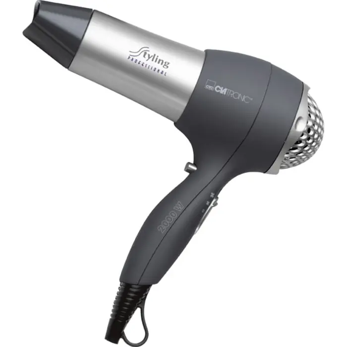 Clatronic HTD 3055, hair dryer (grey/silver)