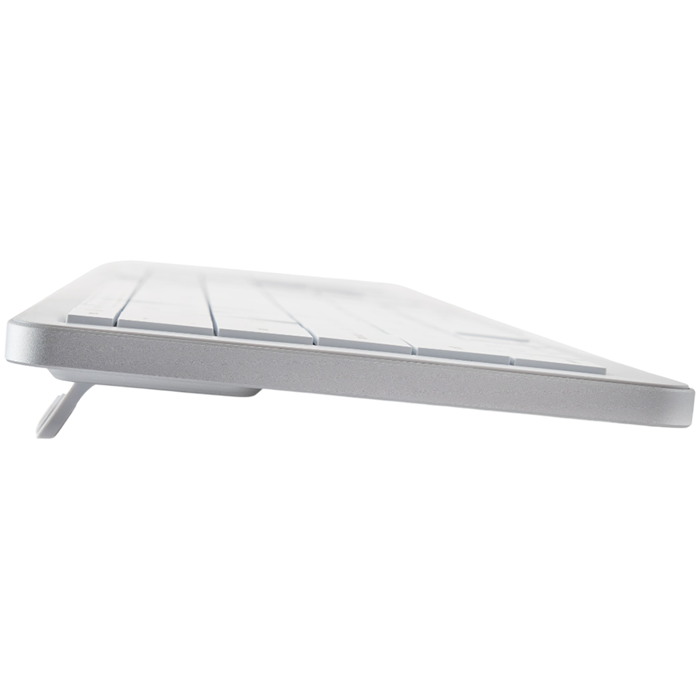 CLVX 1 Wireless Keyboard - Adaptive AI & Touch on Keys / 4-Device Bluetooth/USB-C / Silent Scissor Keys / Interactive RGB / Compatible with MacBook, iMac, iPad, Apple TV