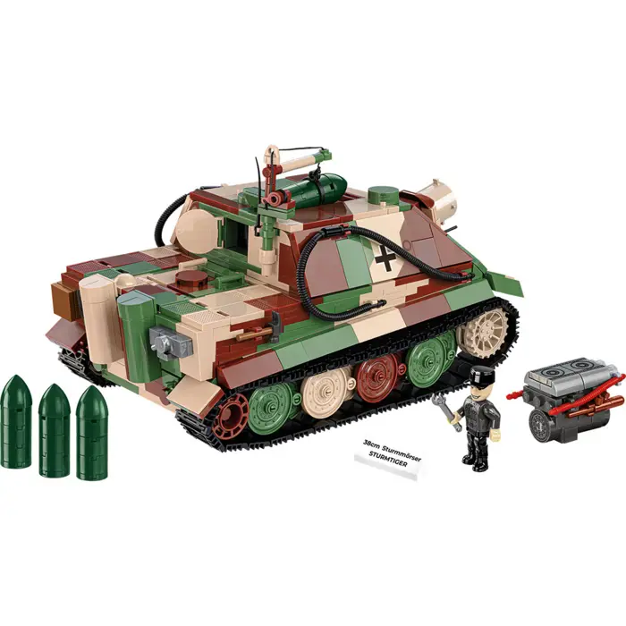 COBI 38 cm Sturmtiger mortar, construction toy, scale 1:28