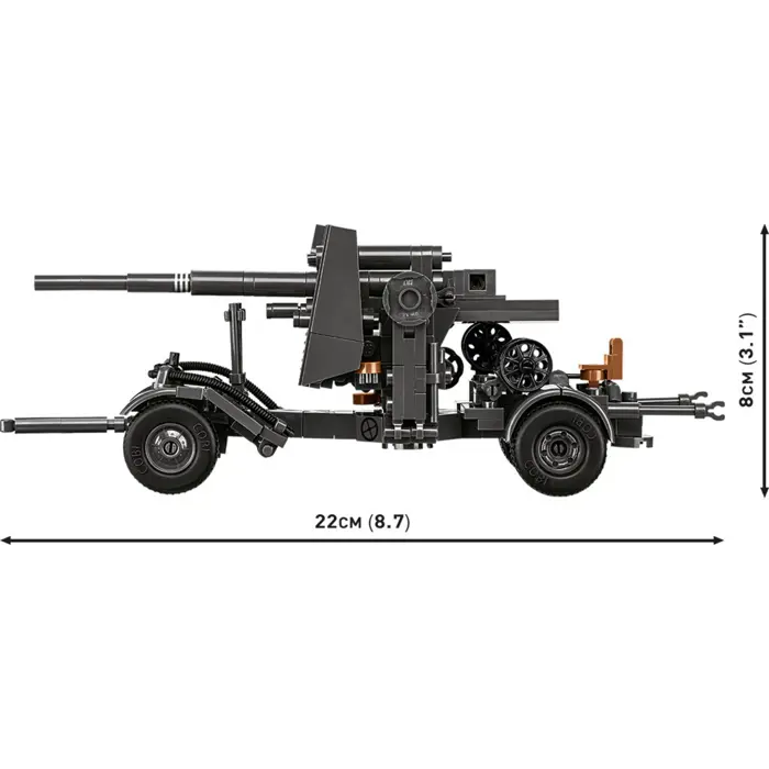 COBI 8.8 cm Flak 18 with carriage