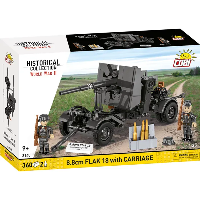 COBI 8.8 cm Flak 18 with carriage